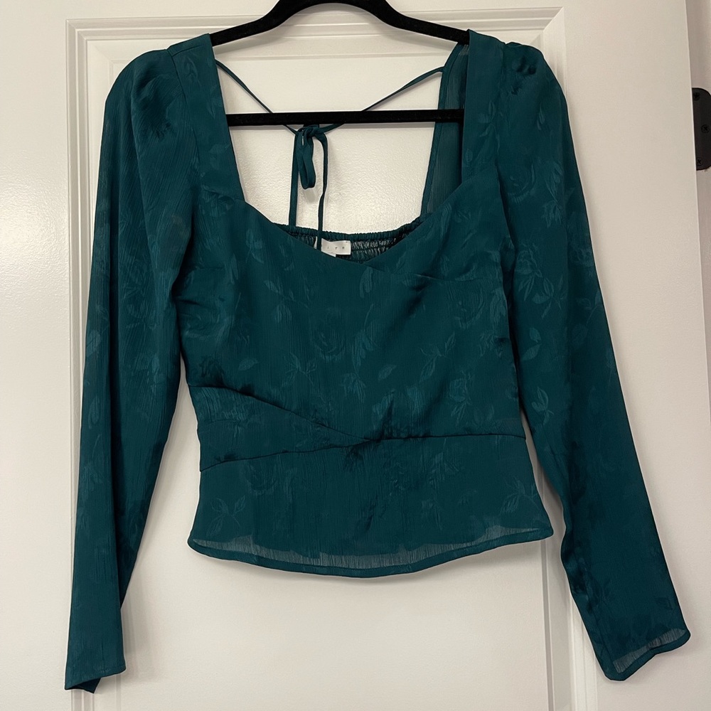 Turquoise Blouse, Nordstrom